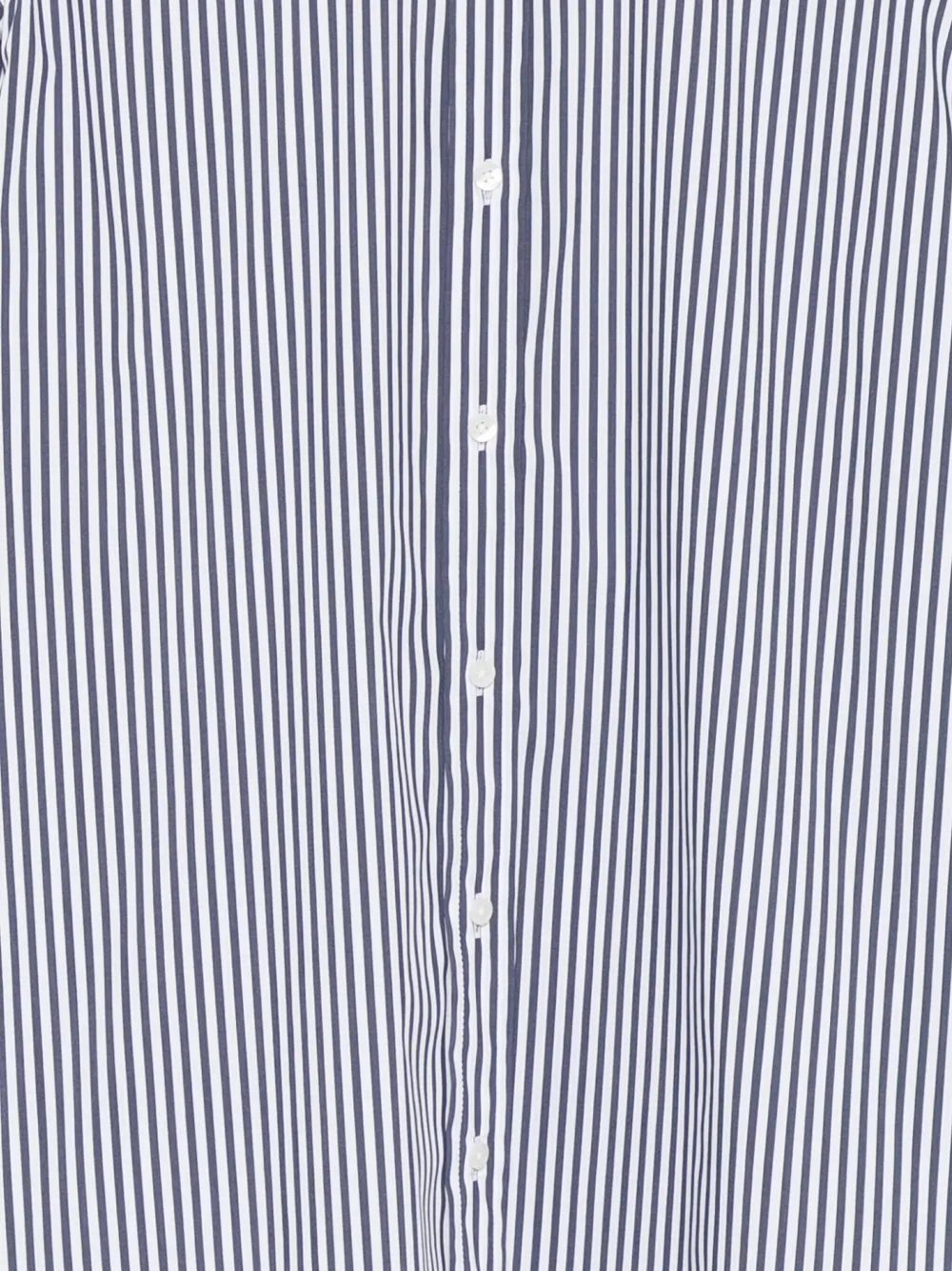 Karl Lagerfeld Striped Cotton Shirt In Blue