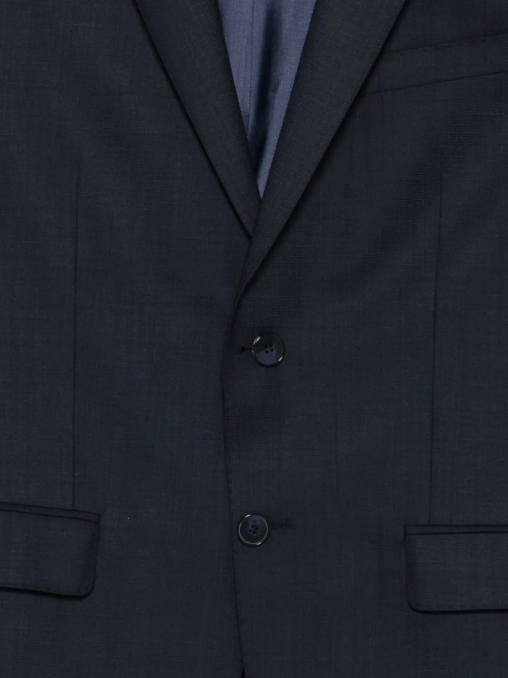 Karl Lagerfeld three-button jacket Blauw