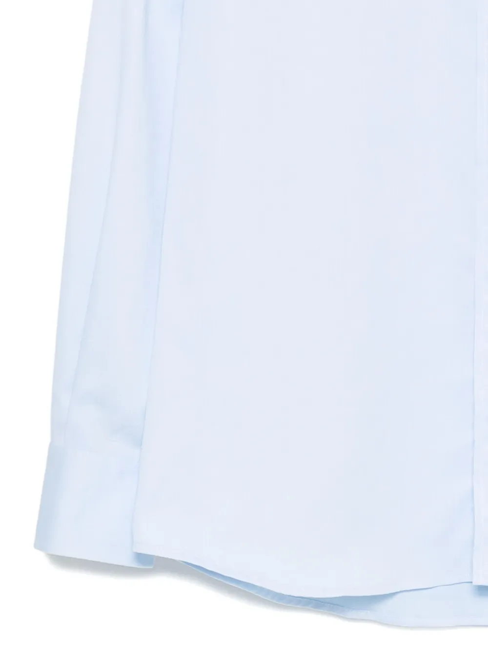 Karl Lagerfeld Katoenen overhemd met lange mouwen Blauw