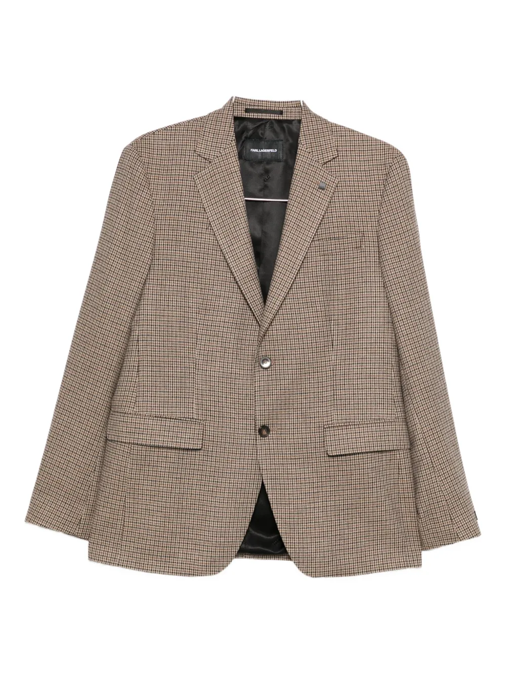 Karl Lagerfeld checked jacket | Brown | Image 1