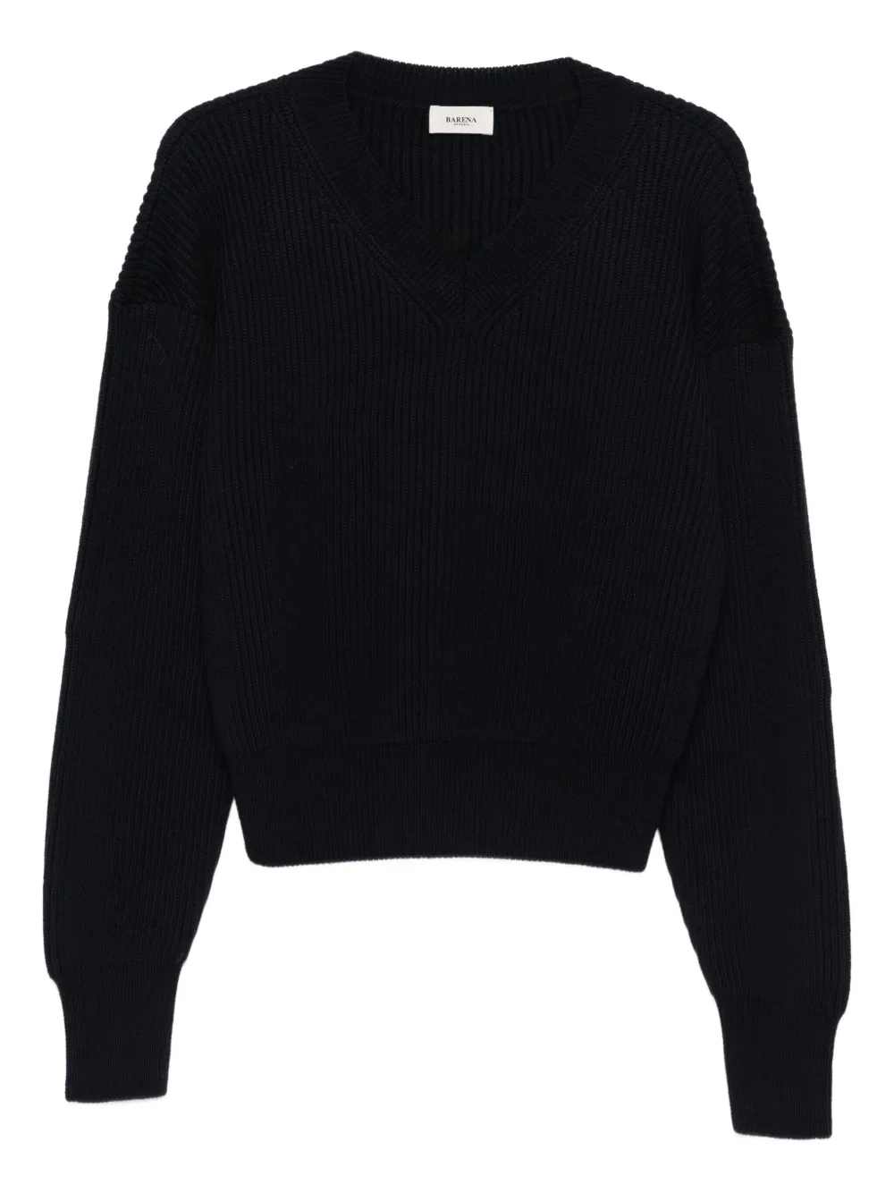 Barena Geribbelde sweater Blauw