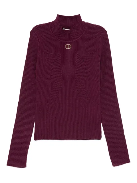 TWINSET Kids ribbed high-neck sweater