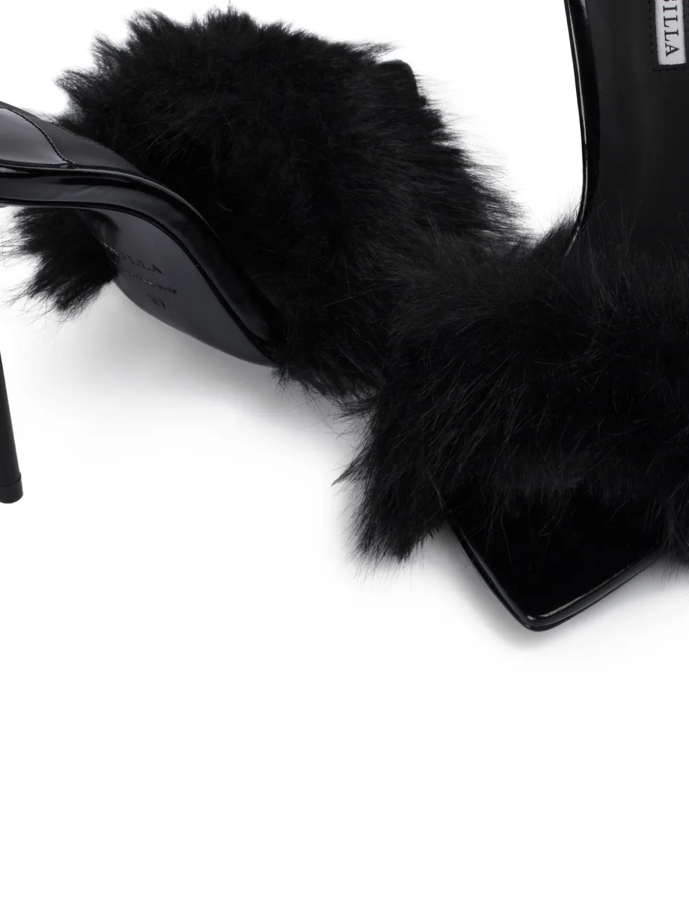 Le Silla 120mm Bella sandals Black