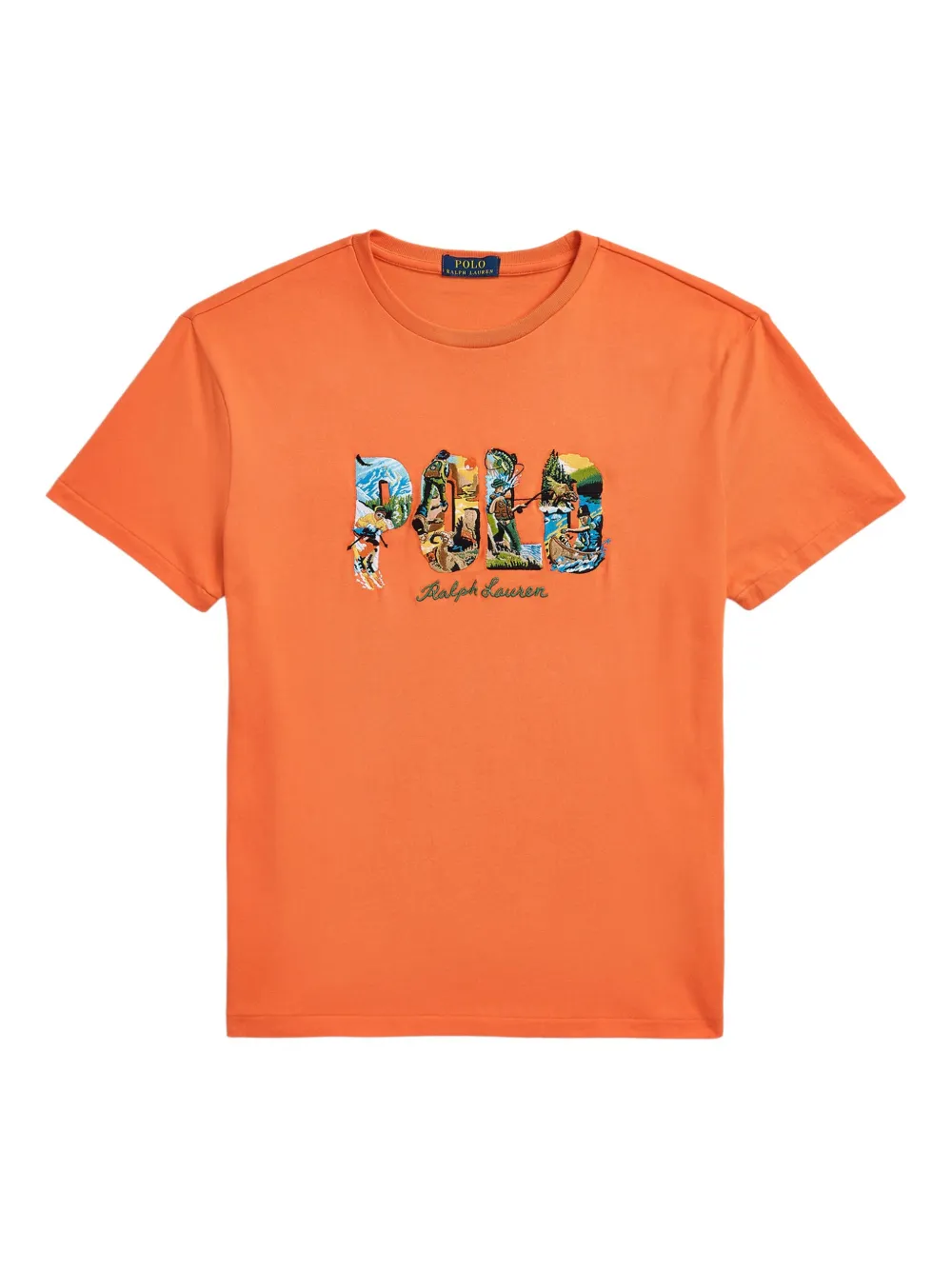 Polo Ralph Lauren ロゴ Tシャツ - オレンジ Polo Ralph Lauren ロゴ Tシャツ - オレンジ