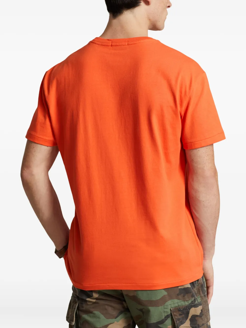 Polo Ralph Lauren T-shirt met geborduurd logo Oranje