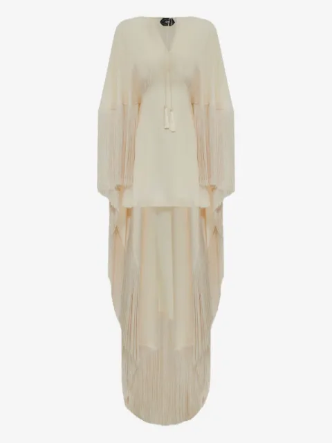Taller Marmo 1970 fringe-trim mini dress