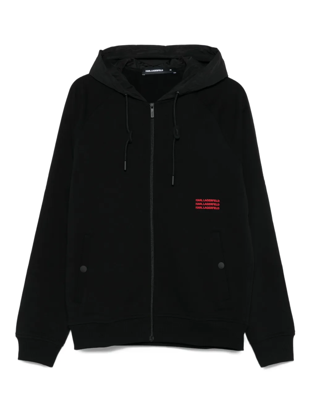Karl Lagerfeld Jack met capuchon Zwart