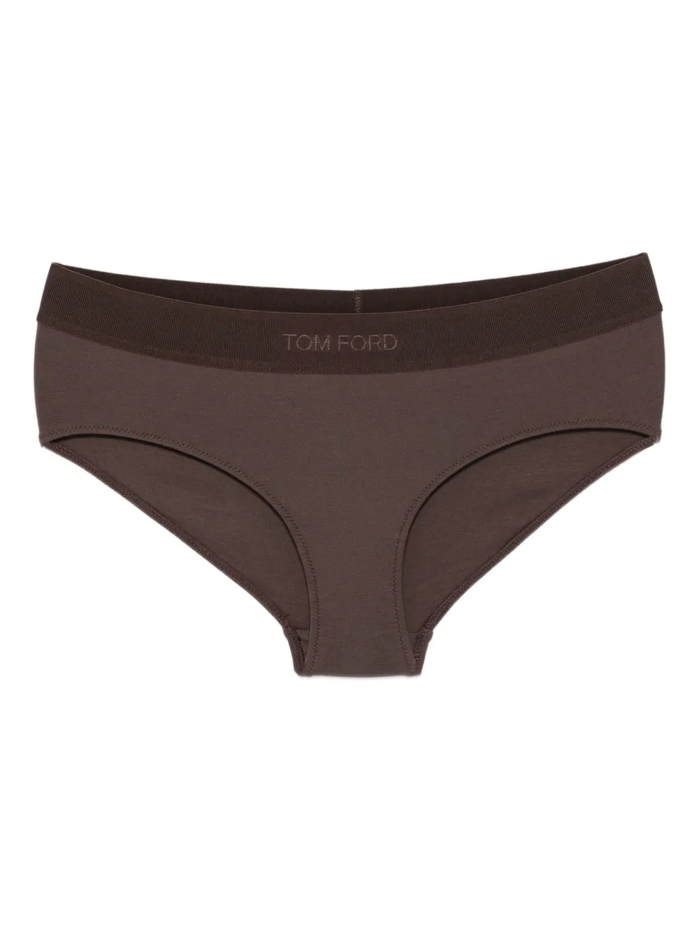 TOM FORD branded-waistband briefs - ブラウン TOM FORD branded-waistband briefs - ブラウン