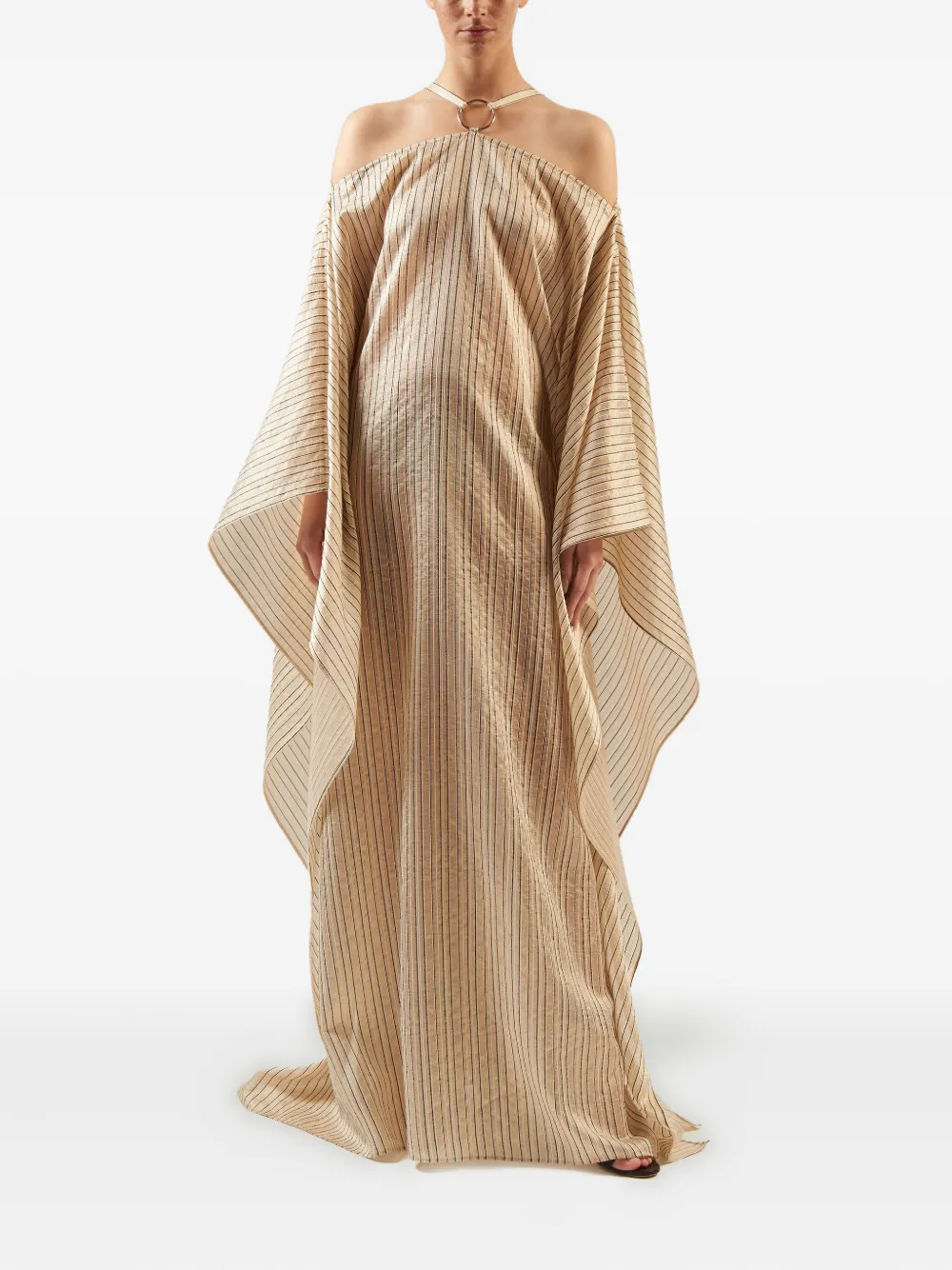 Taller Marmo Vestido longo Sepik com listras | Vestidos de coquetel | Image 2