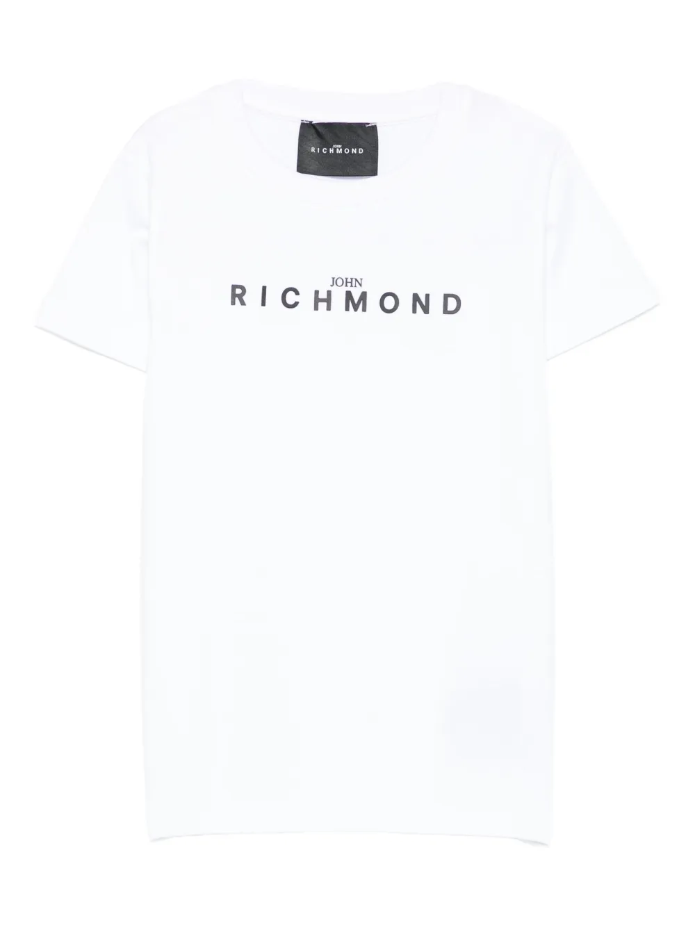 John Richmond Junior logo-print cotton T-shirt Wit