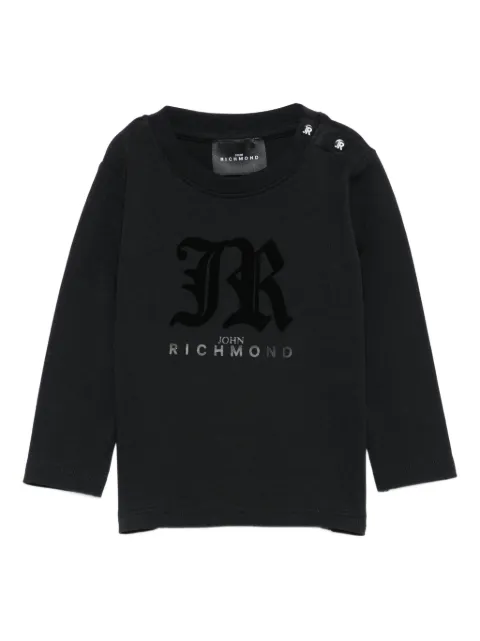 John Richmond Junior Langarmshirt mit Logo