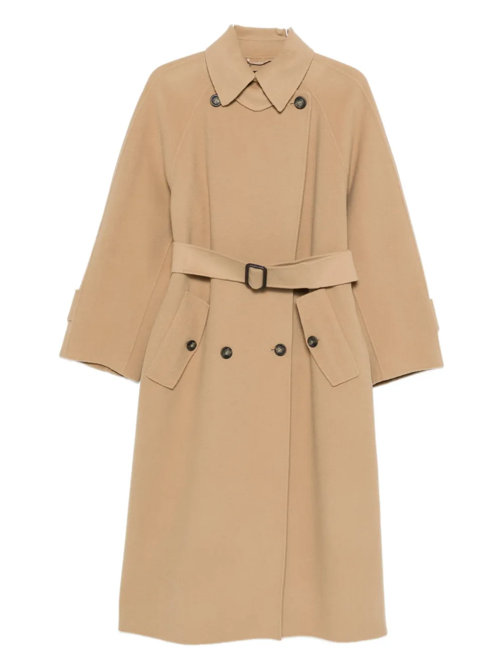 Weekend Max Mara virgin wool double-breasted coat | Neutrals | Image 1