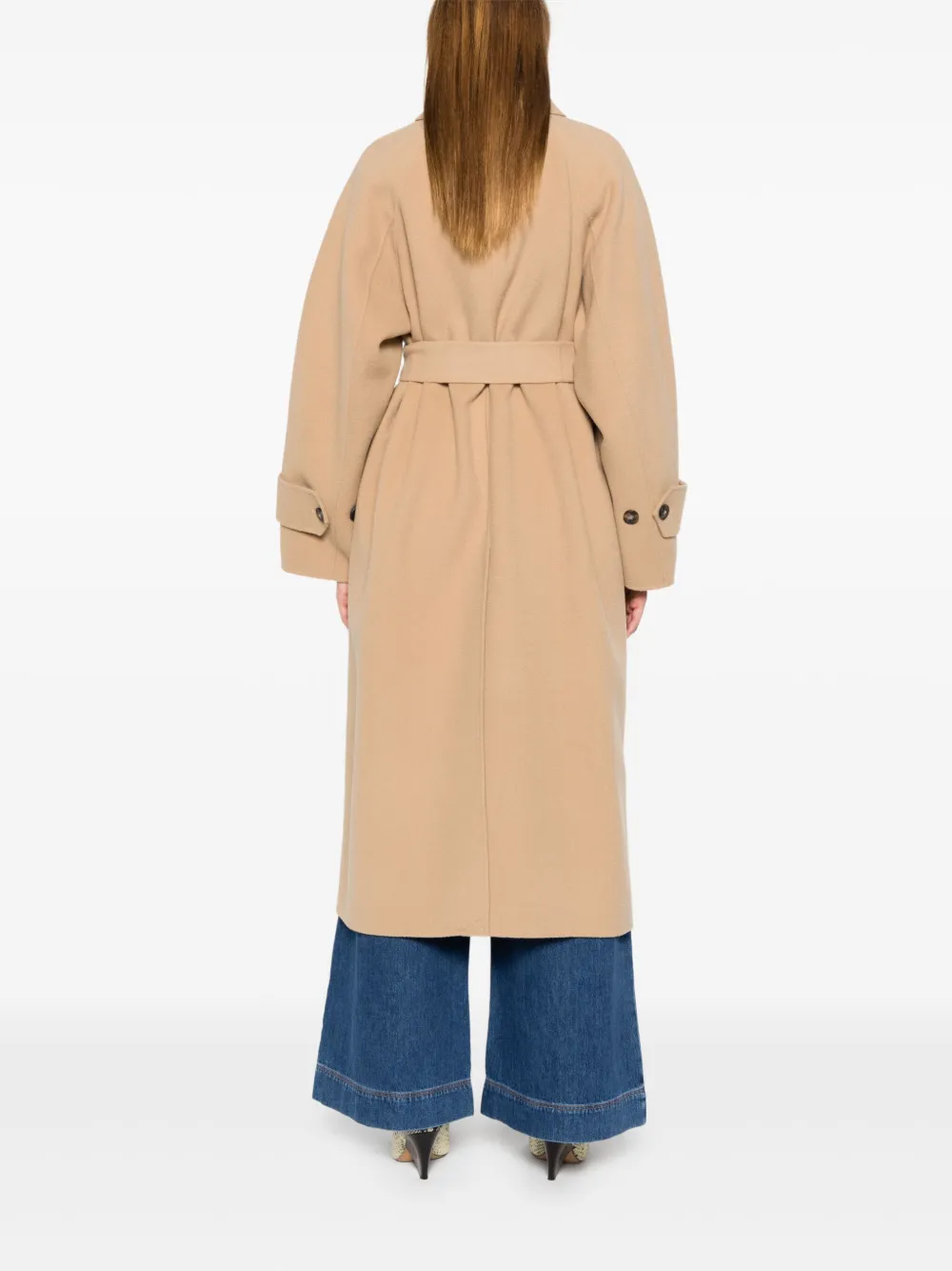 Weekend Max Mara Wollen jas Beige