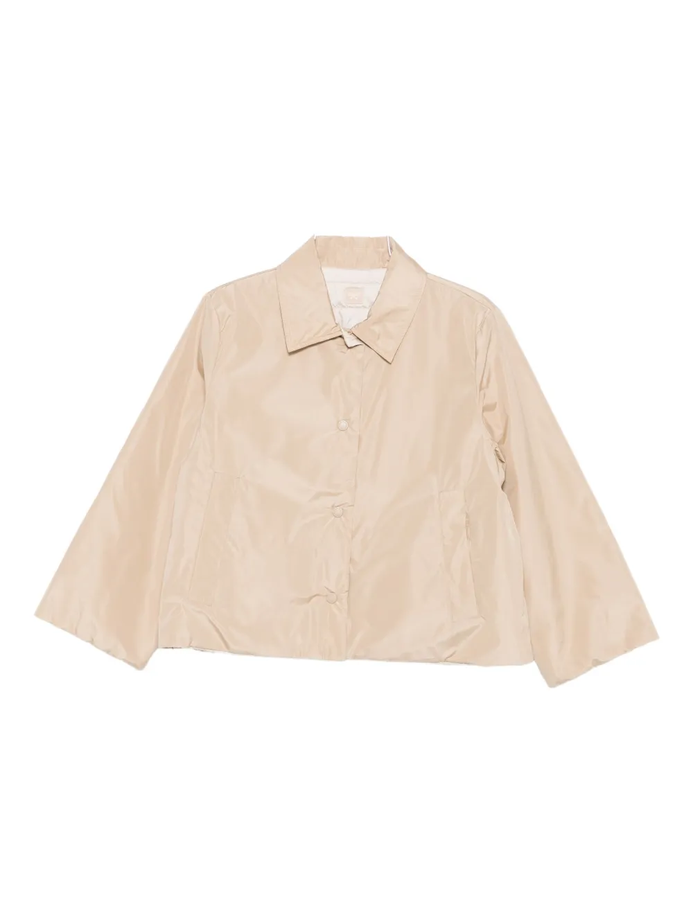 Weekend Max Mara Button-fastening Jacket In Neutral