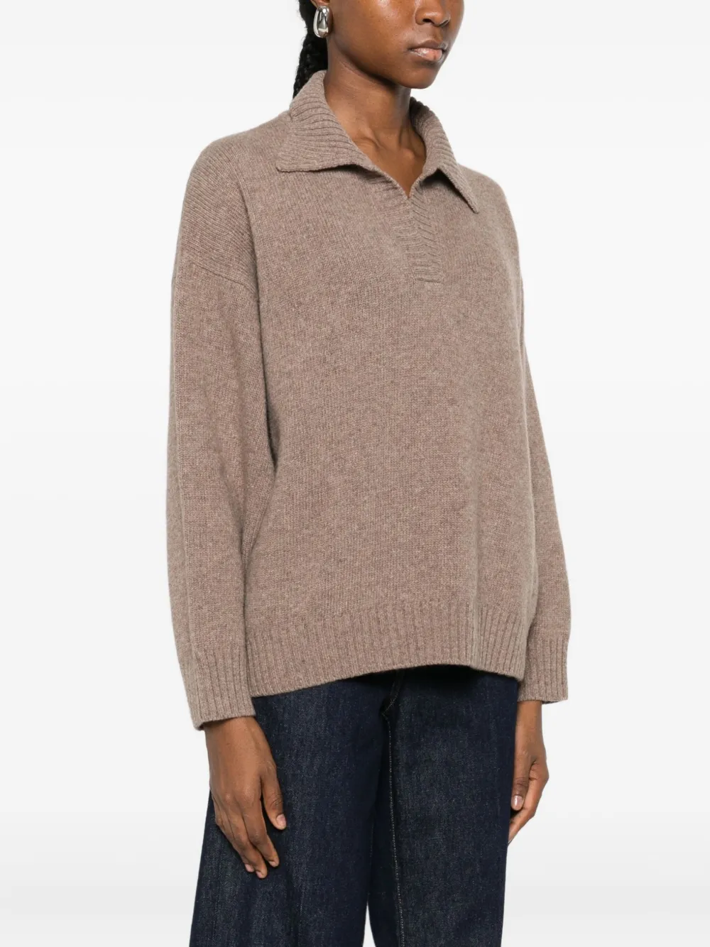 Weekend Max Mara Agre Jumper In Brown