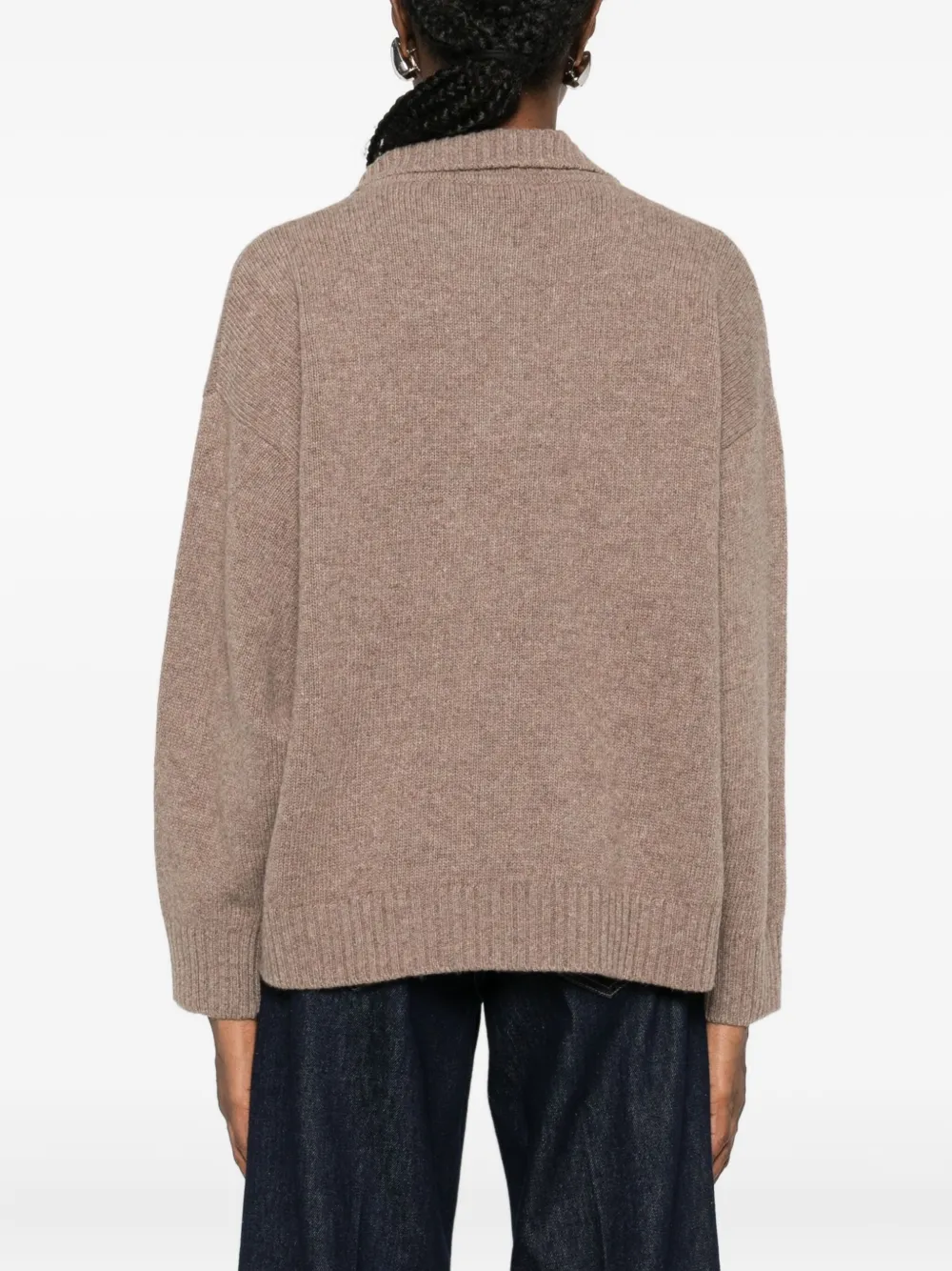 Weekend Max Mara Agre Jumper In Brown