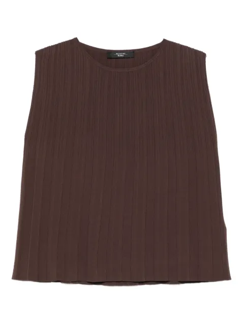 Weekend Max Mara pleated sleeveless top