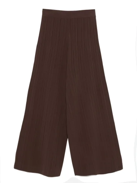 Weekend Max Mara plissé-pleated trousers