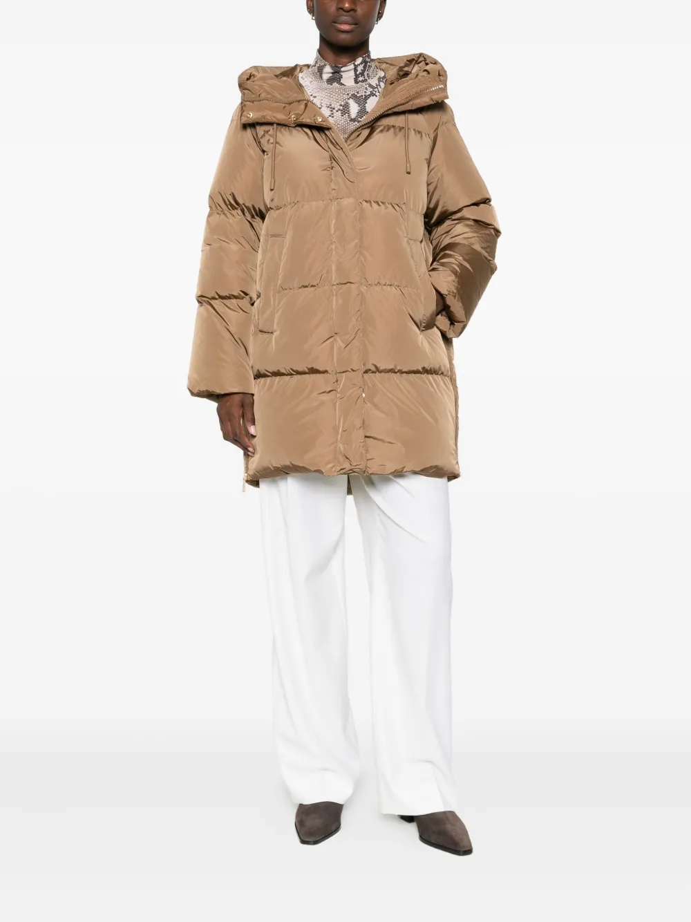 Weekend Max Mara abrigo capitonado con capucha | Parkas | Image 2