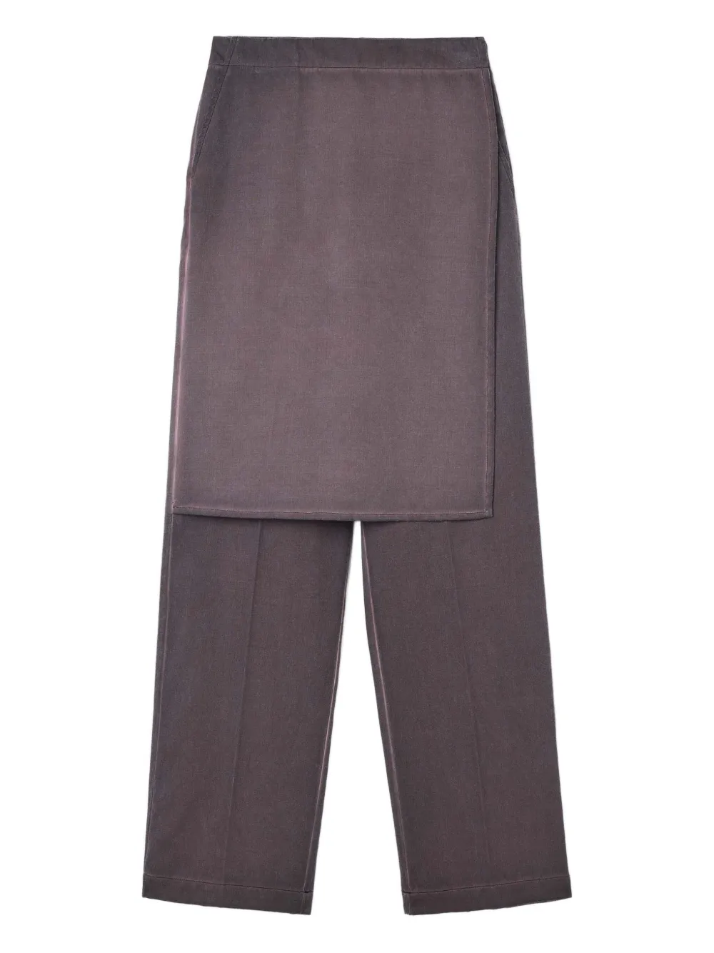 Sunnei layered wool trousers | Purple | Image 1
