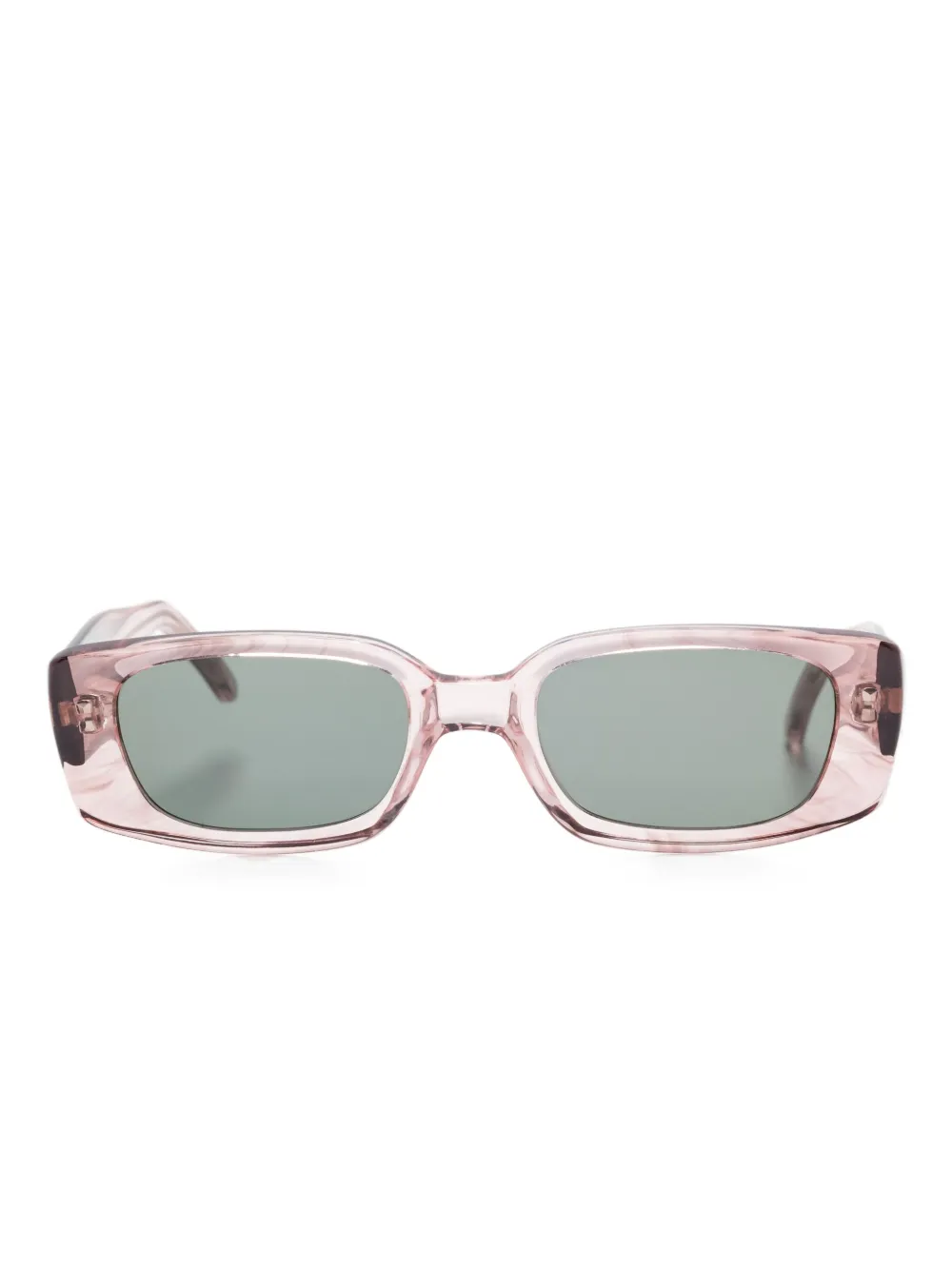 OUR LEGACY Samhain rectangle-frame sunglasses | Pink | Image 1