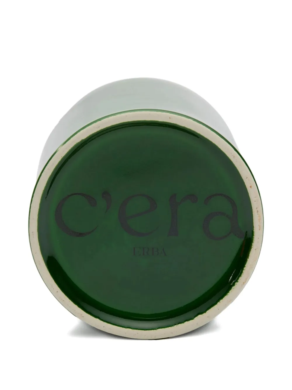 C'era Fragrance Erba Tumb Ceramic Lidded Candle (250g) In Green
