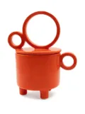 C'era Fragrance Aria Cup circular-handle candle - Orange