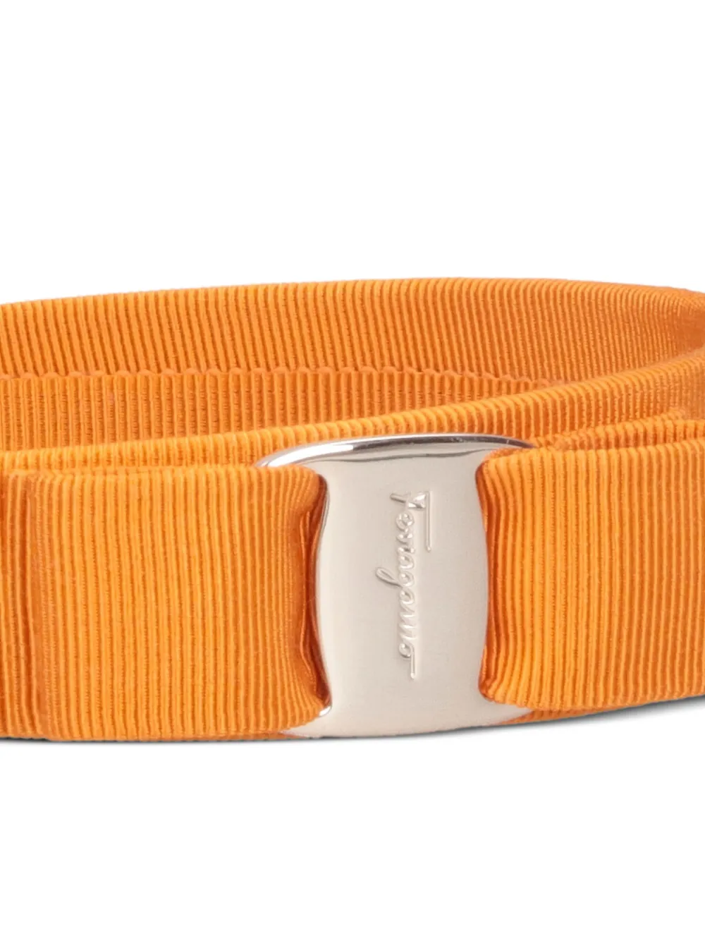 Ferragamo Vara bow headband Oranje
