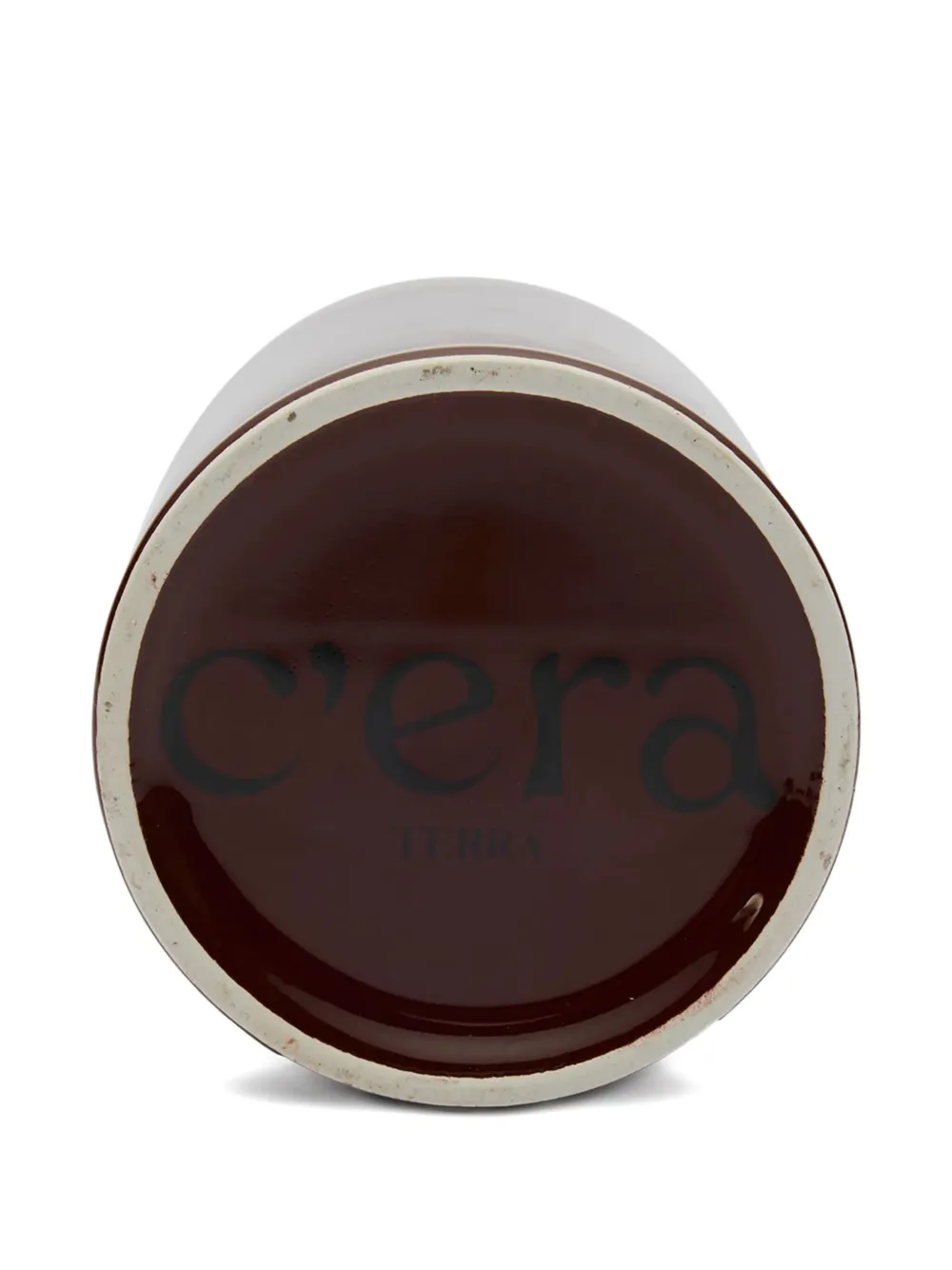 C'era Fragrance Ceramic Lidded Candle In Brown