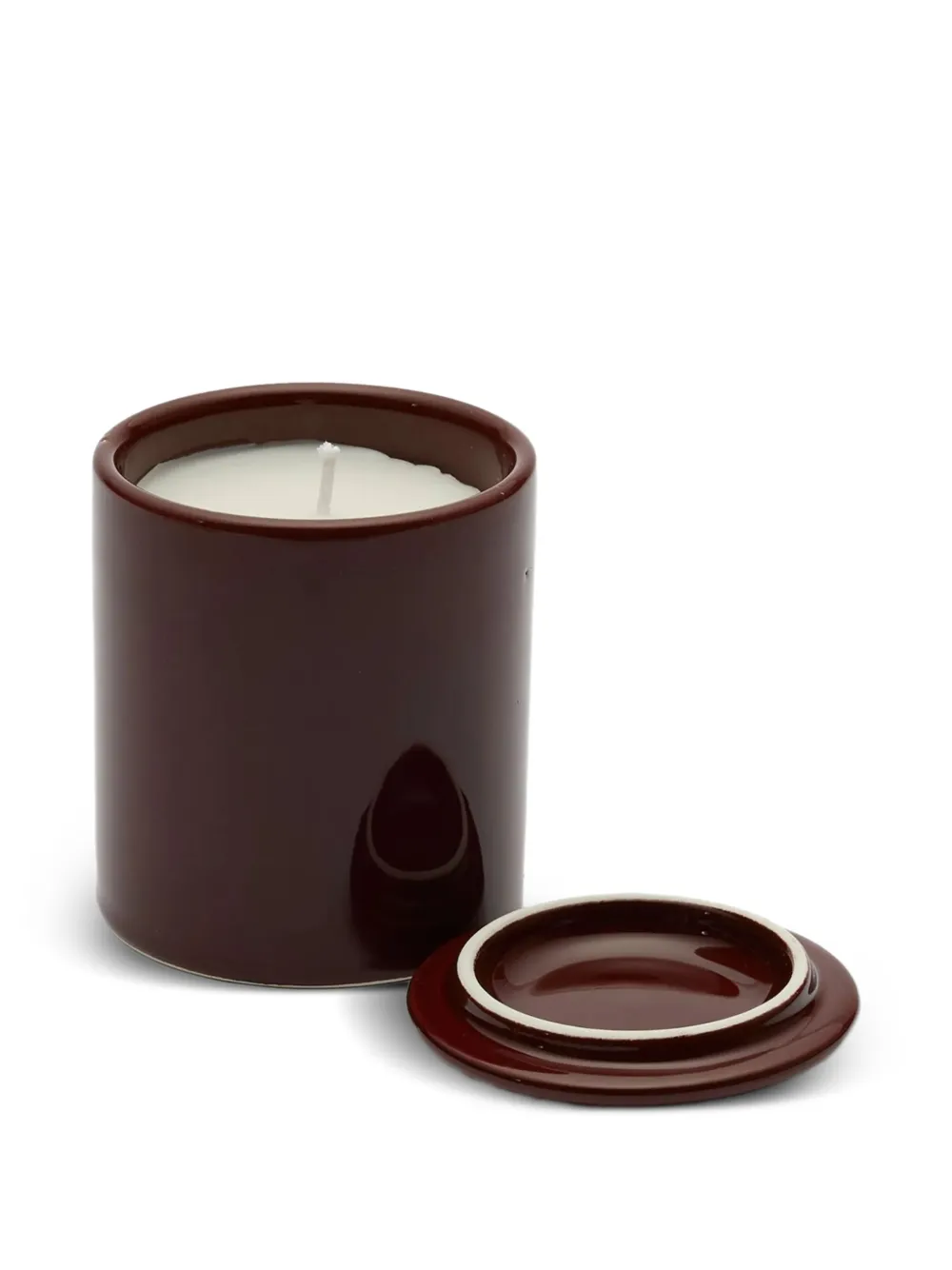 C'era Fragrance ceramic lidded candle | Red | Image 1