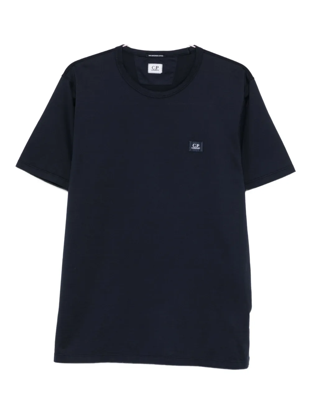 C.P. Company logo cotton t-shirt - ブルー C.P. Company logo cotton t-shirt - ブルー