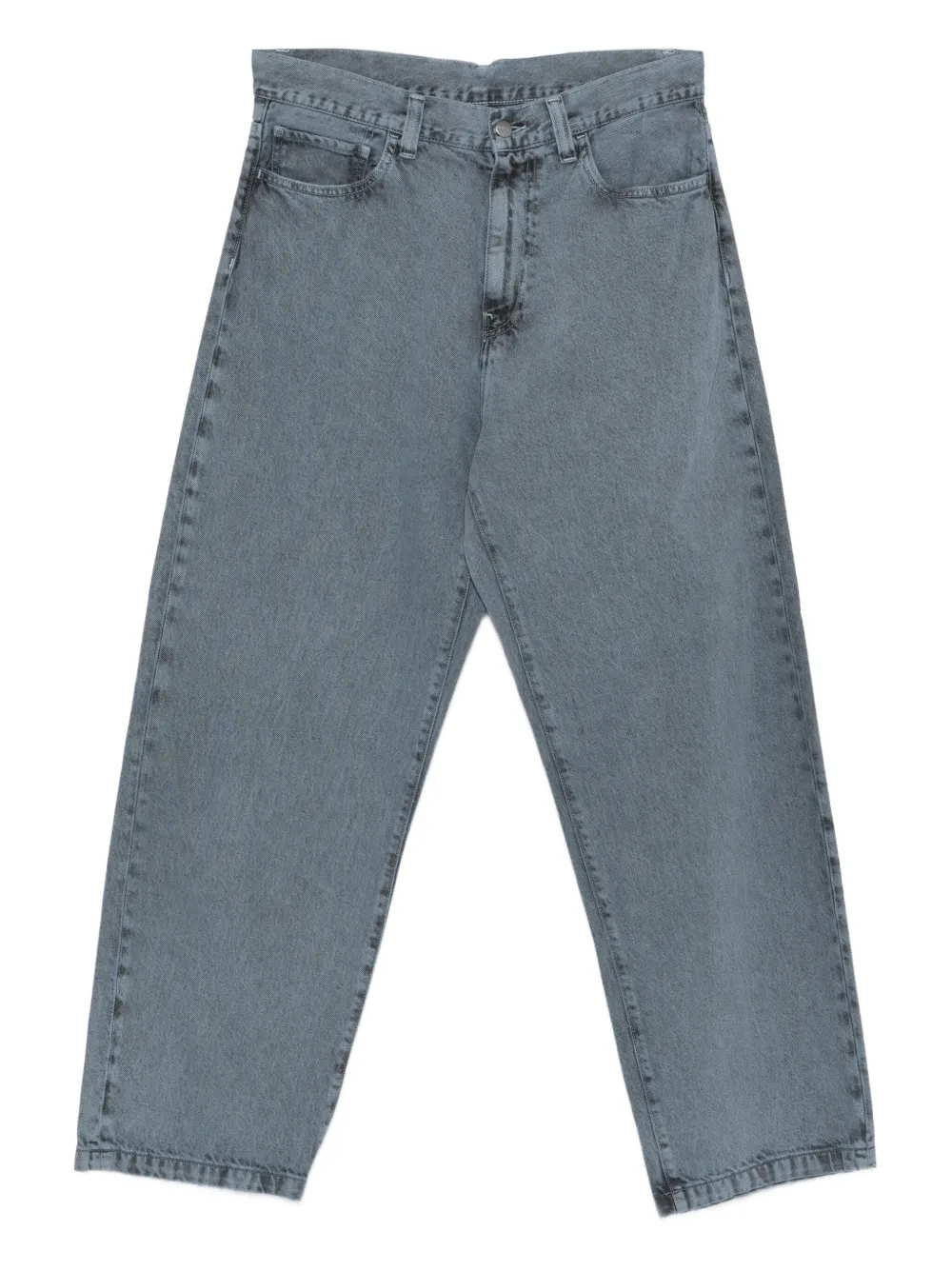 Carhartt WIP Landon jeans met logopatch Blauw