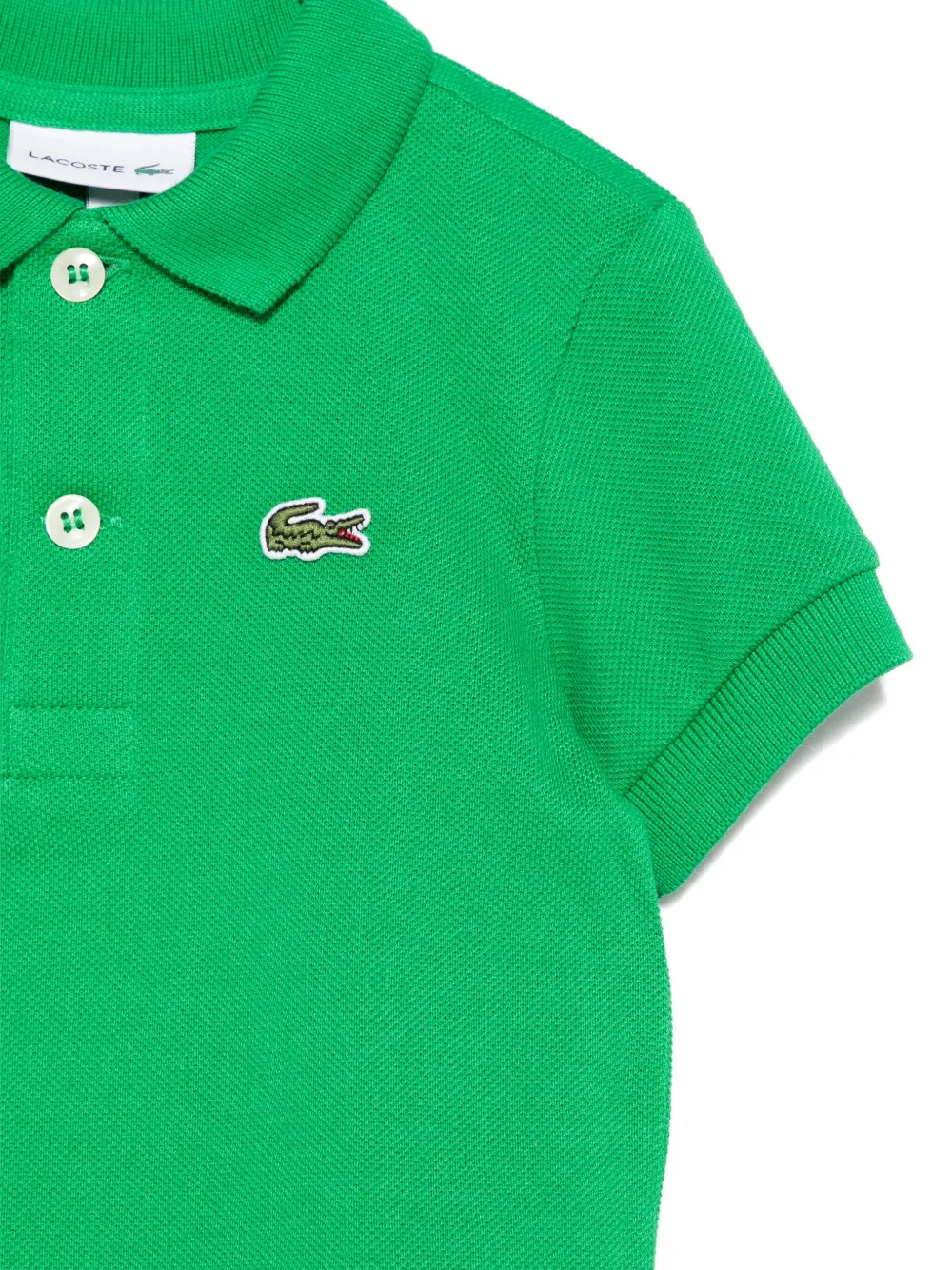 Lacoste Kids Poloshirt met logopatch Groen