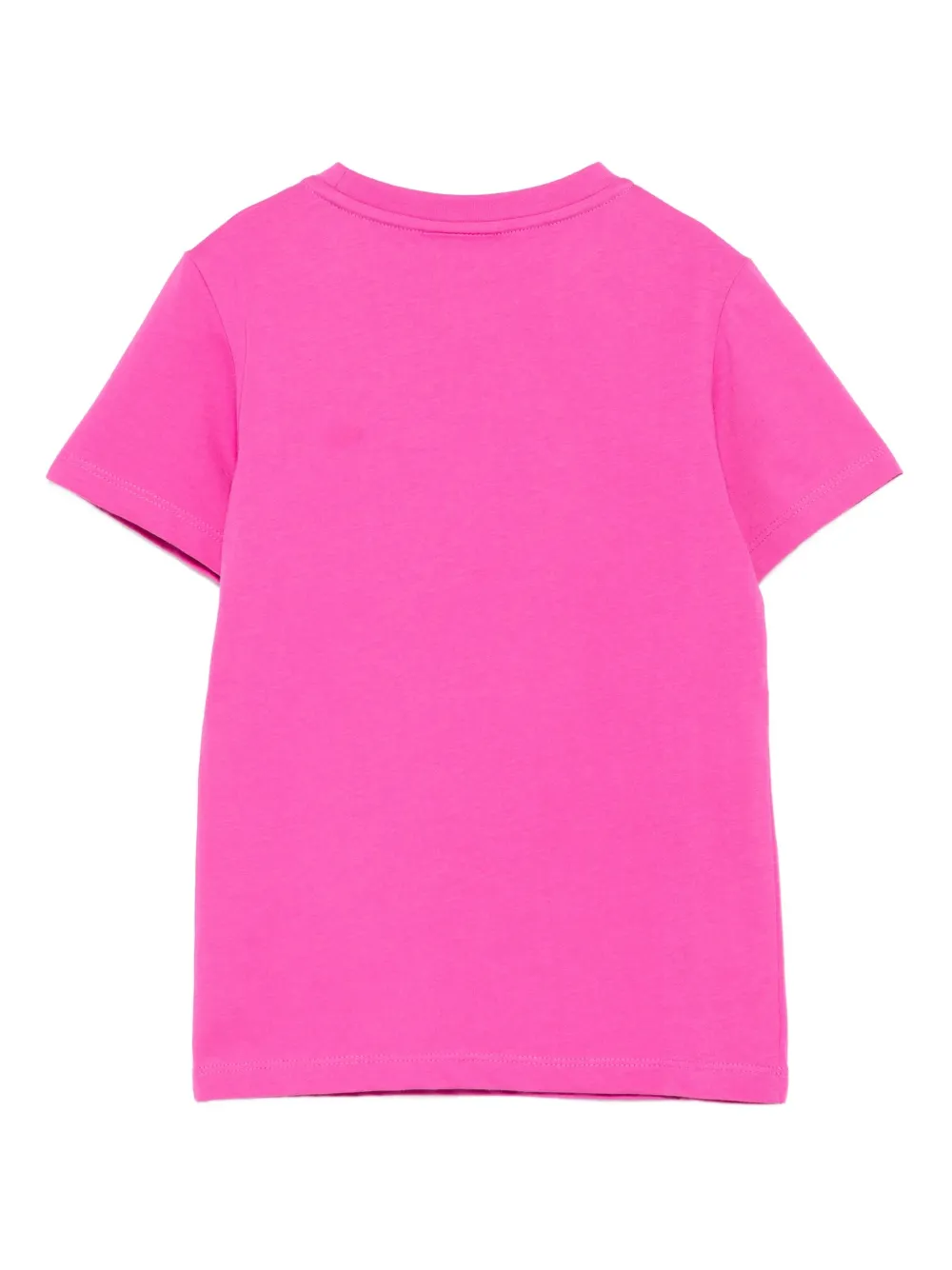 Lacoste Kids T-shirt met geborduurd logo Roze