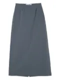 Sunnei A-line midi skirt - Grey