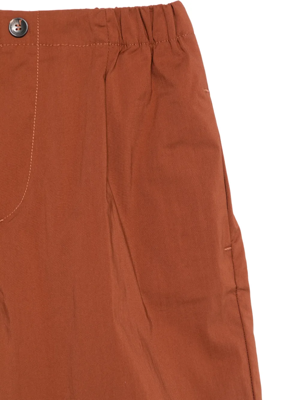 michael coal Geplooide shorts Bruin