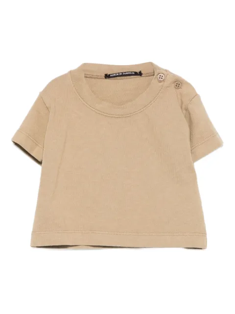 Album Di Famiglia Kids button-fastening cotton T-shirt