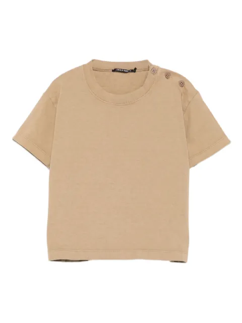Album Di Famiglia Kids button-detail cotton T-shirt