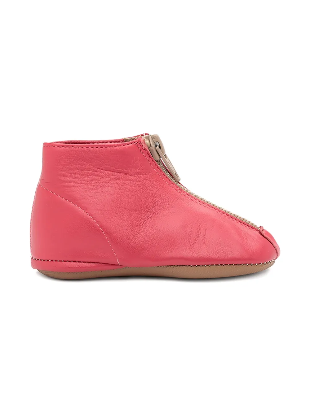Pèpè Heritage Lucretia zip-front boots Pink
