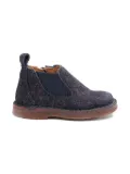 Pèpè zip-fastening suede boots - Blue