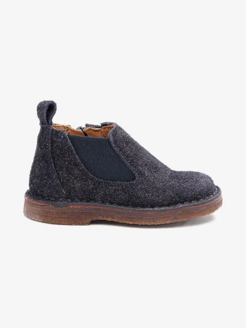 Pèpè bottines en daim à fermeture zippée