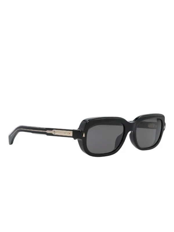 MONCLER スクエアフレムサンクラス ML0259 21B Moncler Blanche Smoke Gradient Square Ladies Sunglasses