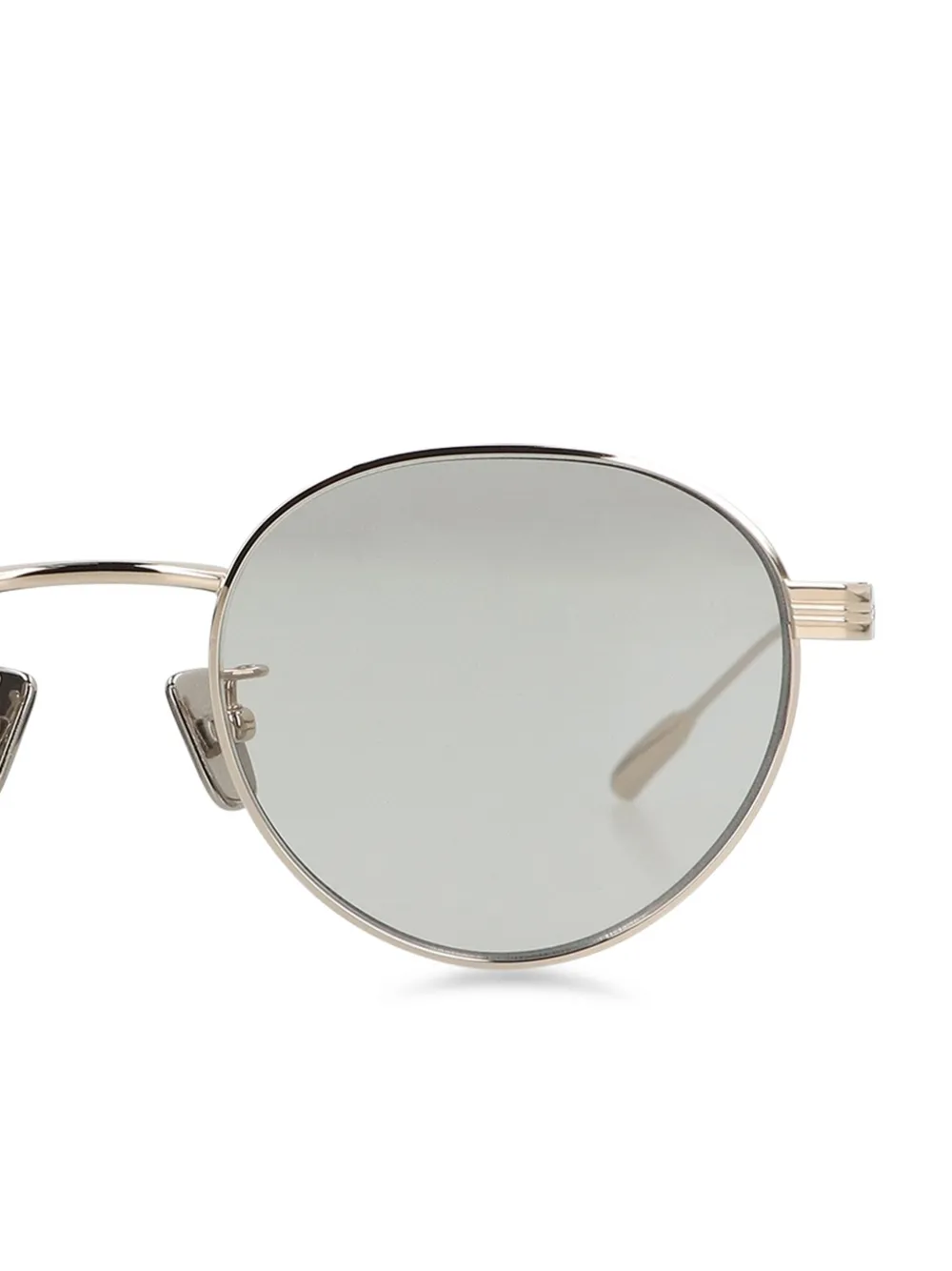 Moncler Subtila metalen zonnebril Zilver