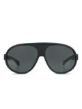 Moncler Eyewear oversized-frame sunglasses - Black
