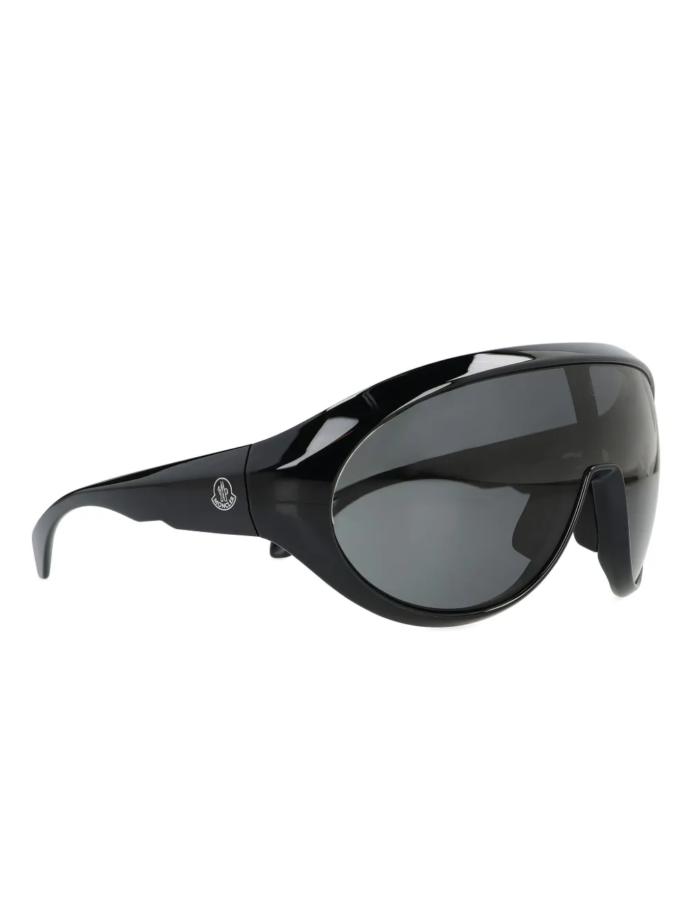 Moncler oval-frame sunglasses Zwart