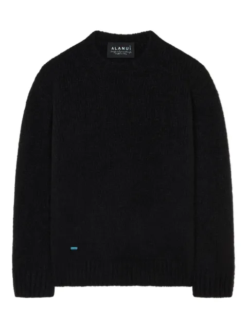 Alanui ribbed crew-neck sweater