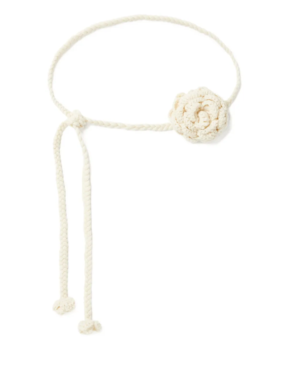 rose-crochet wool belt