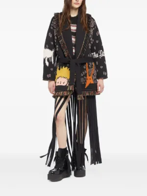 Intarsia Logo Sweater Vest – taarinianand Landscape Intarsia Knit Vest