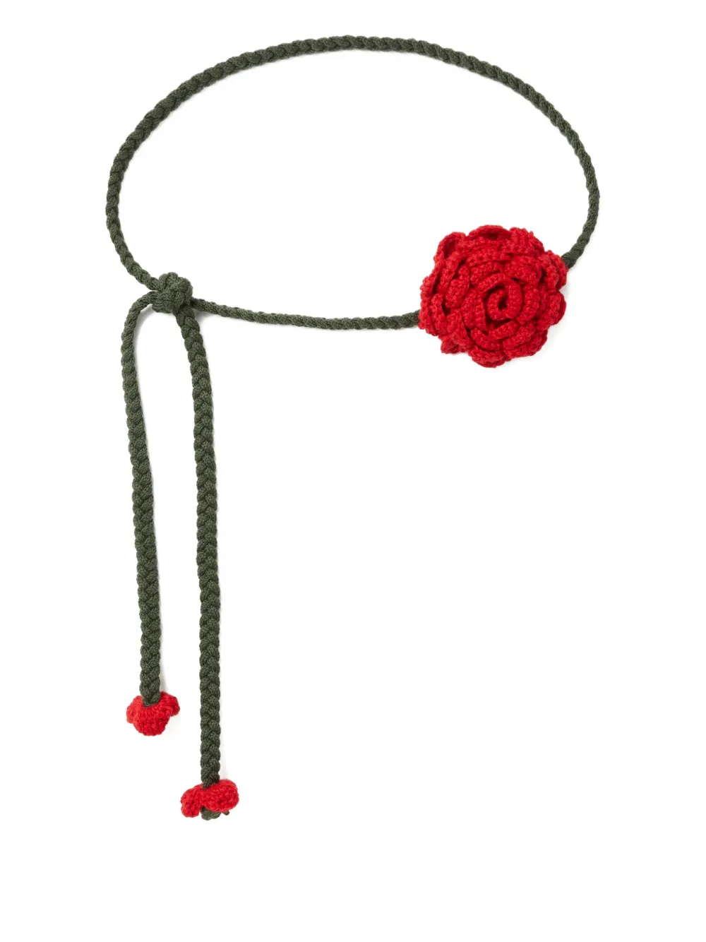 rose-crochet belt