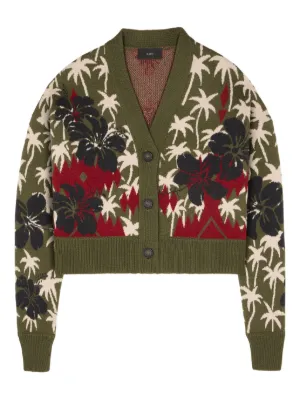 アラヌイ ALANUI カーディガン Alanui Icon カシミア カーディガン | レッド | FARFETCH JP